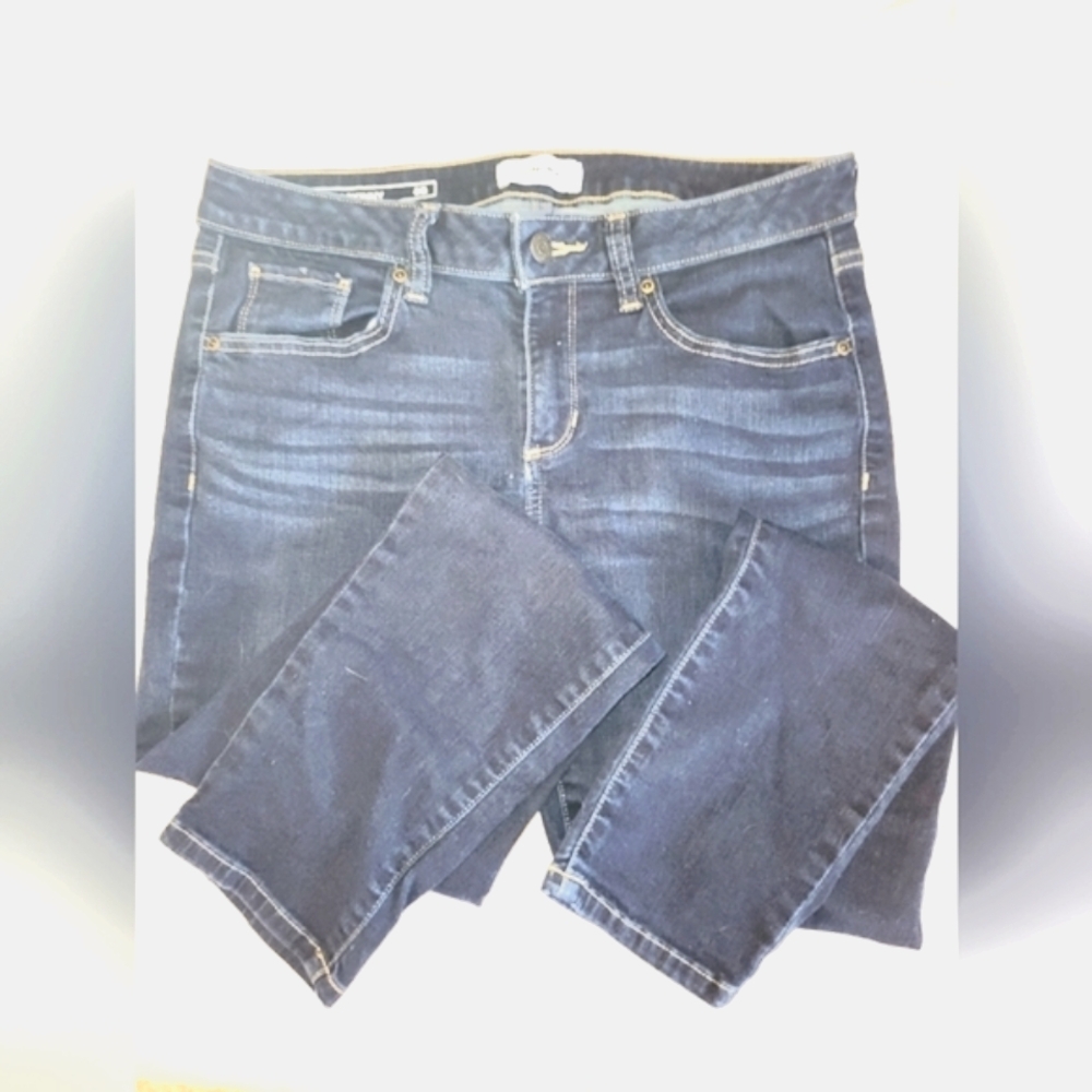 Sonoma Women's Curvy Skinny Dark Wash Jeans (Size 8S) - Picture 4 of 11